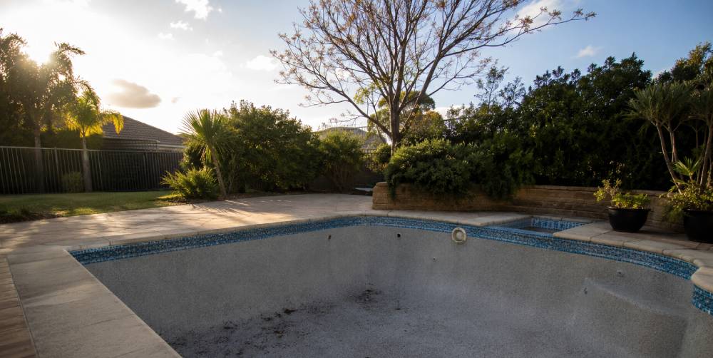 pool renovation in winter in perth